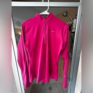 Pink Nike women’s 1/4 zip.
